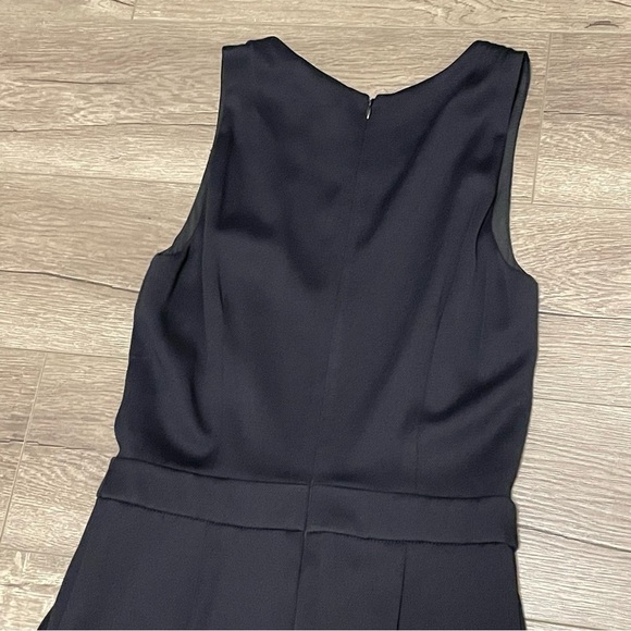 RAMY BROOK Otto Cutout Flare Jumpsuit Black Sleeveless Pockets NWT $545. - Picture 8 of 9